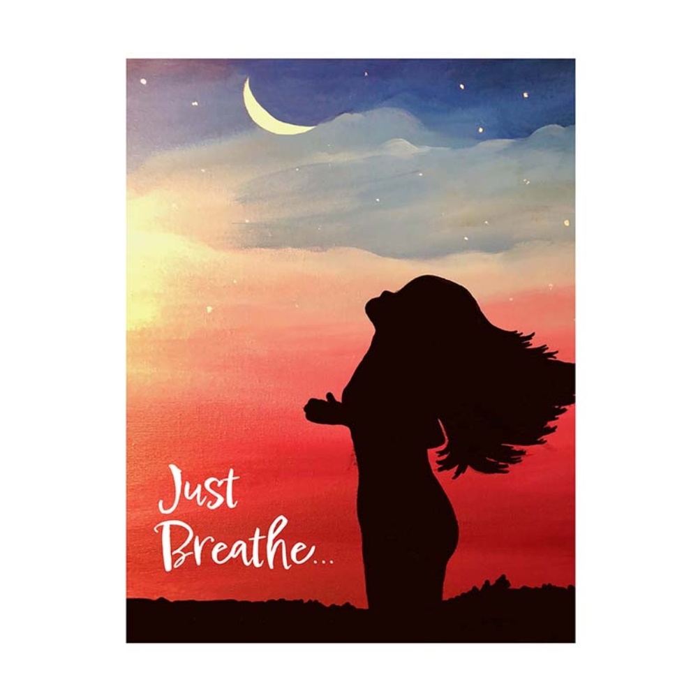 Just Breathe Print